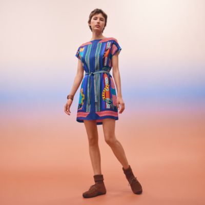 HERMES ドレスCanoe Chaines d´Ancres ネイビー 総合ランキング1位獲得