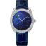 Arceau Petite Lune watch, Large model, 38&nbsp;mm, bleu saphir