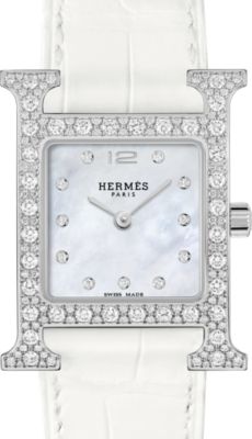 White - Hermès watches for women | Hermès Mainland China display picture 2