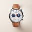 Arceau Chronographe watch, 42&nbsp;mm, Natural Barenia