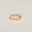 Brides de Gala Love ring, small model, confettis, no stock