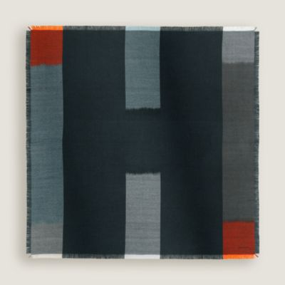 Ikat H Gourmand scarf 100