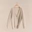 Long cardigan, beige naturel
