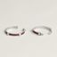 Athena earrings, large model, rouge H