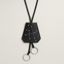 H Constellation clochette long necklace, noir