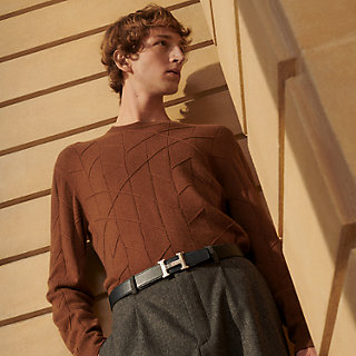 5382 Faubourg belt buckle & Leather strap 32 mm | Hermès Mainland