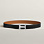 View: , 5382 Faubourg belt buckle & Reversible leather strap 32 mm