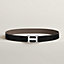 View: , 5382 Faubourg belt buckle & Reversible leather strap 32 mm