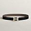 View: , 5382 Faubourg belt buckle & Reversible leather strap 32 mm