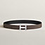 View: , 5382 Faubourg belt buckle & Reversible leather strap 32 mm