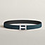 View: , 5382 Faubourg belt buckle & Reversible leather strap 32 mm
