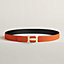View: , 5382 Faubourg belt buckle & Reversible leather strap 32 mm