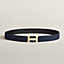 View: , 5382 Faubourg belt buckle & Reversible leather strap 32 mm