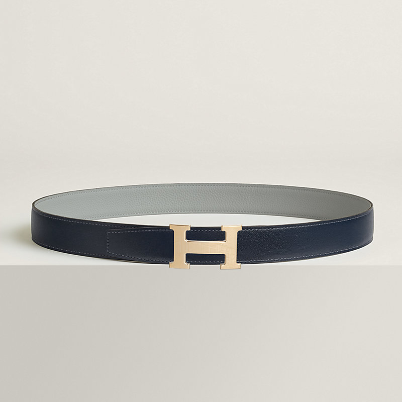 5382 Faubourg belt buckle & Reversible leather strap 32 mm