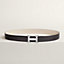 View: , 5382 Faubourg belt buckle & Reversible leather strap 32 mm