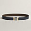 View: , 5382 Faubourg belt buckle & Reversible leather strap 32 mm
