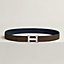 View: , 5382 Faubourg belt buckle & Reversible leather strap 32 mm