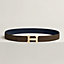 View: , 5382 Faubourg belt buckle & Reversible leather strap 32 mm