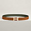 View: , 5382 Faubourg belt buckle & Reversible leather strap 32 mm