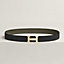 View: , 5382 Faubourg belt buckle & Reversible leather strap 32 mm