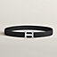 View: , 5382 Faubourg belt buckle & Reversible leather strap 32 mm