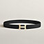 View: , 5382 Faubourg belt buckle & Reversible leather strap 32 mm