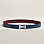View: , 5382 Faubourg belt buckle & Reversible leather strap 32 mm