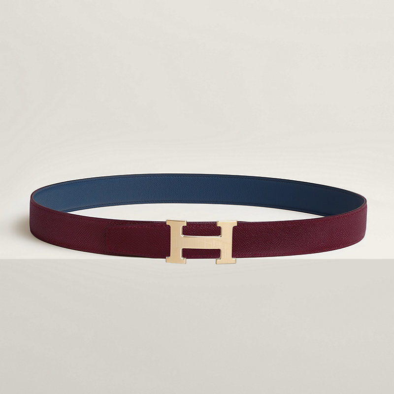 5382 Faubourg belt buckle & Reversible leather strap 32 mm