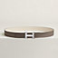 5382 Faubourg belt buckle & Reversible leather strap 32 mm, view 1 of 3