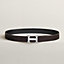 View: , 5382 Faubourg belt buckle & Reversible leather strap 32 mm