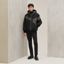 "Casaque" hooded jacket, noir, no stock