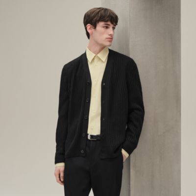 “Soie d'hiver”纽扣开衫