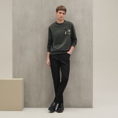 “藏书章”圆领运动衫