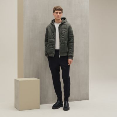 “Maillons 3D”绗缝针织衫