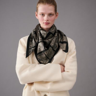 “福宝集邮者”刺绣90方巾