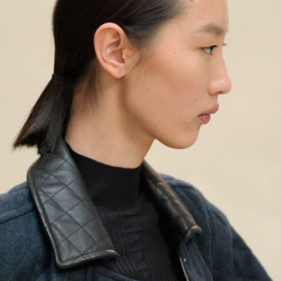 短款绗缝大衣，当前为第2张（共6张）