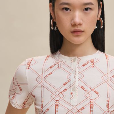 HERMES アイボリー カットソー HERMES アイボリー カットソー