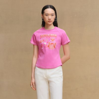 25AW 新品タグ付き　HERMES マイクロTシャツ＜カルトゥッシュ＞ T-shirts and sweatshirts - Hermès Shirts and Tops for Women