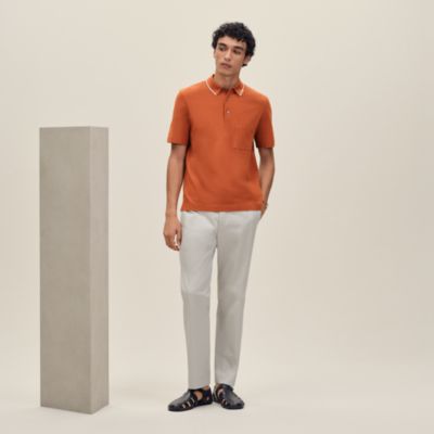 "Piqures sellier" polo shirt