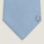 Unie Fer a Cheval领带, 天空蓝/浅灰色