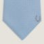 Unie Fer a Cheval领带, 天空蓝/浅灰色, 没有存货