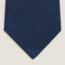 H Trefles tie, marine