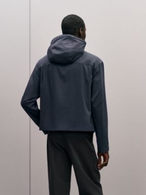 "Neo pique" hooded jacket, View: Worn, worn, view 4 of 7
