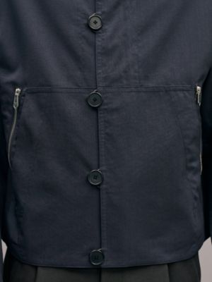 "Neo pique" hooded jacket, View: Worn, worn, view 7 of 7