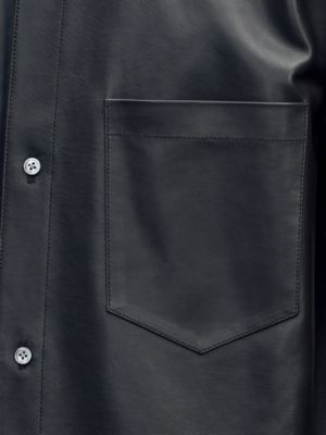 印花小牛皮外套式衬衫, 视图: 正面图, front, 当前为第8张（共8张）