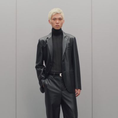 "Pinstripe" Stadium jacket, long model, View: video, view 2 of 9