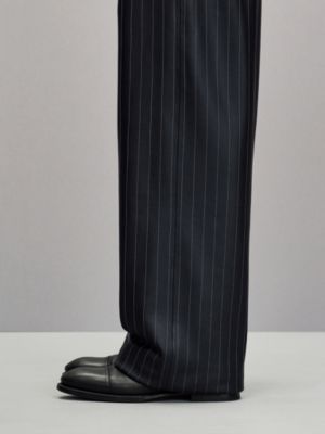 “细条纹”Malte小牛皮长裤, 视图: 图片：产品佩戴, worn, 当前为第6张（共6张）