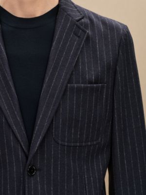 “Rayure technique”24 Relax夹克，短款, 视图: 图片：产品佩戴, worn, 当前为第7张（共8张）