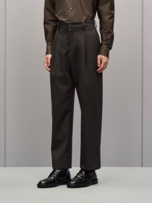 Pleated Palerme pants, View: Worn, worn, view 3 of 7