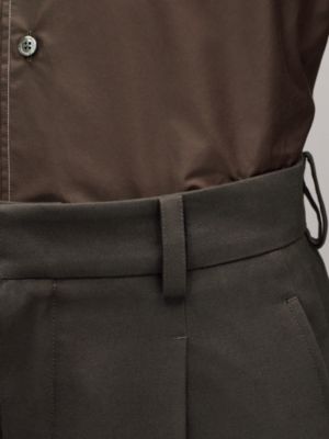 Pleated Palerme pants, View: Worn, worn, view 6 of 7